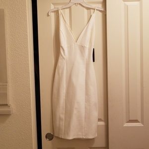 Lulu's White Cocktail Dress